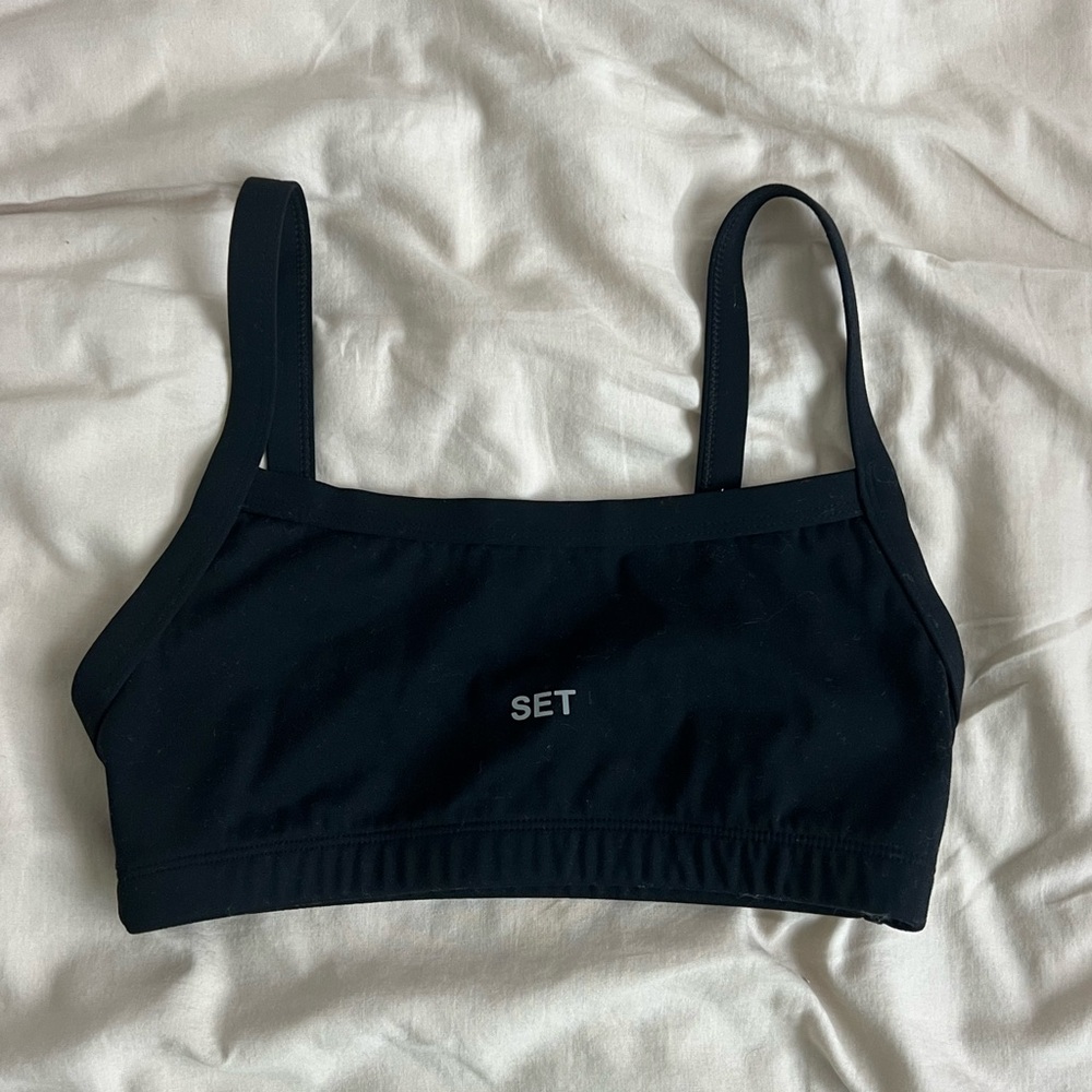 Women's Black Sports Bra
